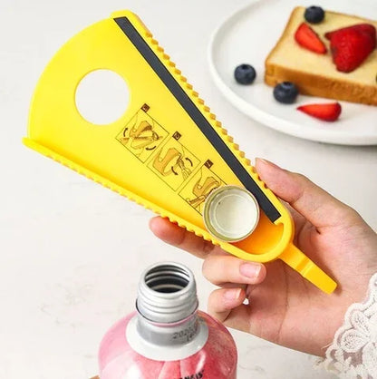 Multi-Function Jar Opener Tool – Easy Grip for Twist-Off Lid & Quick Opening