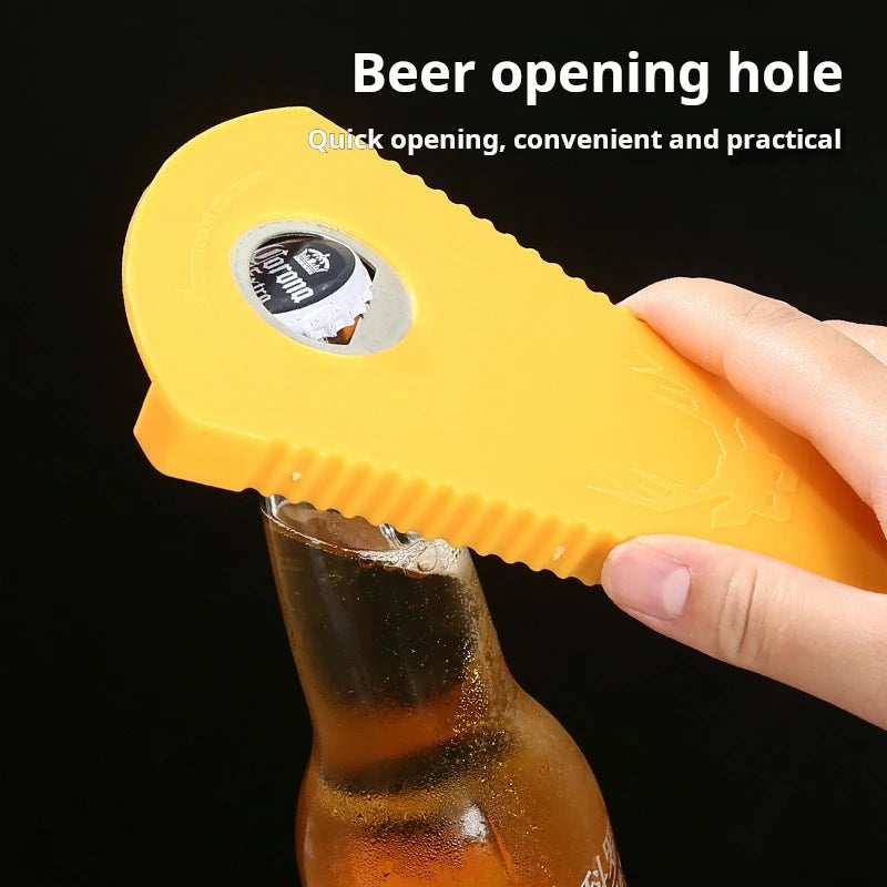 Multi-Function Jar Opener Tool – Easy Grip for Twist-Off Lid & Quick Opening